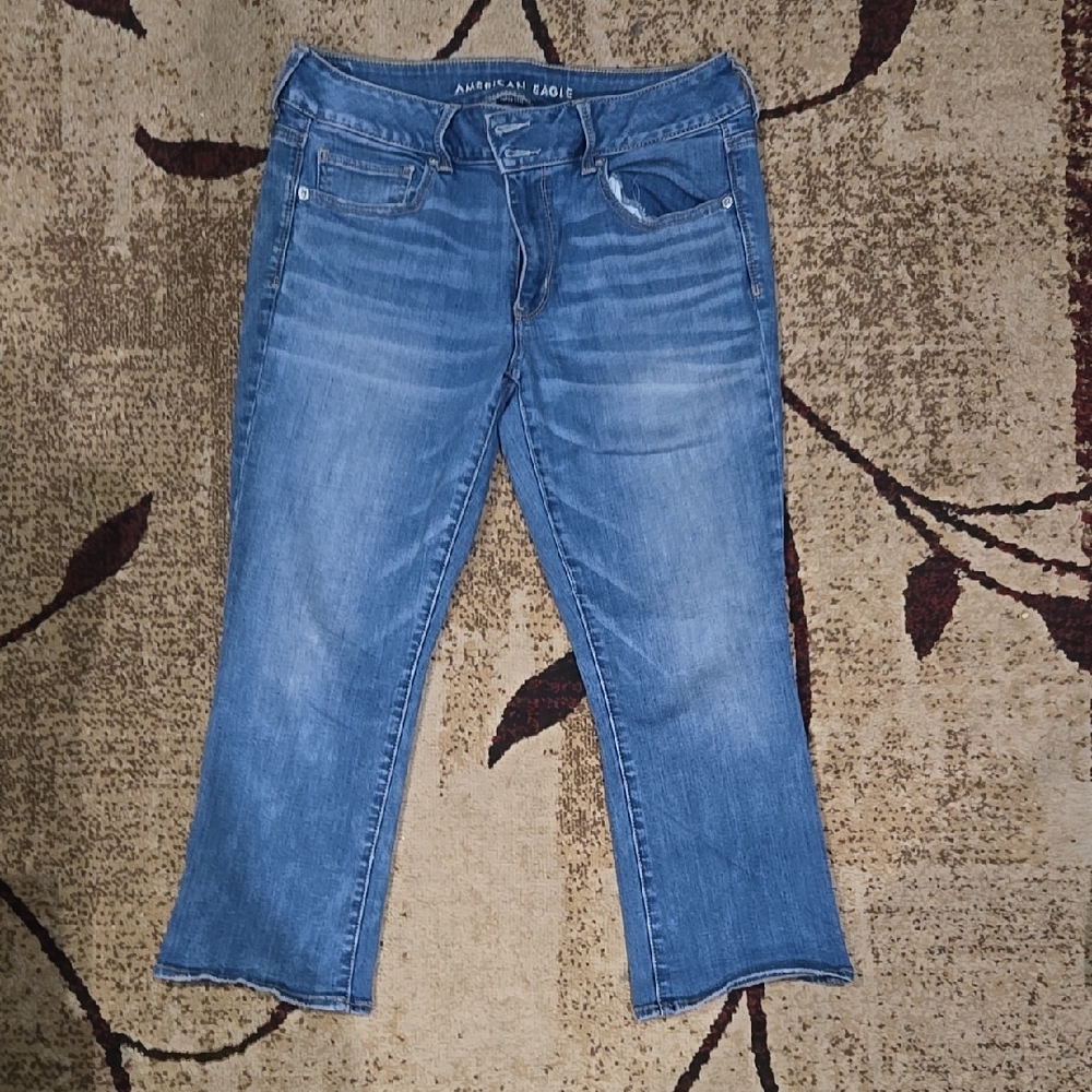 American Eagle Outfitters Blue Flare Jeans